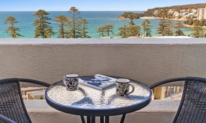 Manly Apartamento | Beachside Paradise - Vistas al mar, posición central