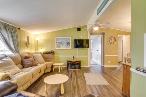 Rehoboth Beach Casa | Beachy Lewes Home with Outdoor Shower and Fire Pit!