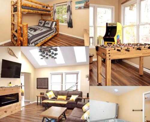 Massanutten Complejo | Bear Cabin-3 BR 2 Bath with Indoor Hot tub-one level-Pool Pass-Pet welcome