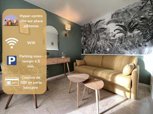 Quartier du chateau Apartamento | Beau F2 rénové au coeur de Caen