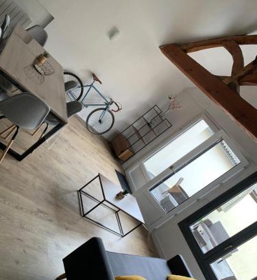 Beaumont-sur-Sarthe Apartamento | Beaumont Vélo le Gîte