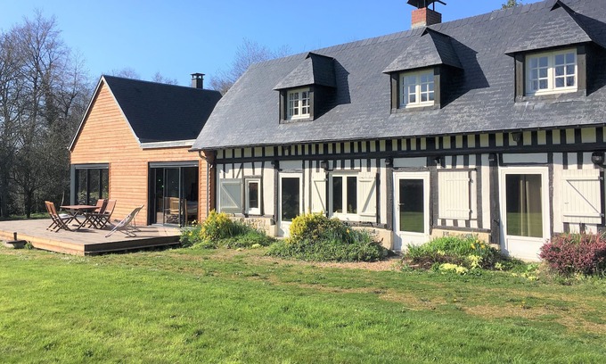 Gonneville-sur-Honfleur Casa | Hermosa casa de campo normanda cerca de Honfleur 6 personas
