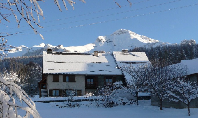 Saint-Michel-de-Chaillol Apartamento | Precioso apartamento soleado en la aldea hermosa localidad Alpes champsaur
