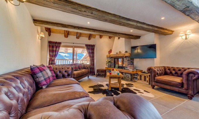 Sainte-Foy-Tarentaise Apartamento | Beautiful (115m2) 3 bedroom apartment in Sainte-Foy Station