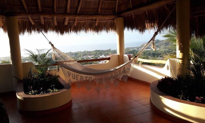 La Cruz de Huanacaxtle Casa | Hermosa casa tropical con vista al mar!