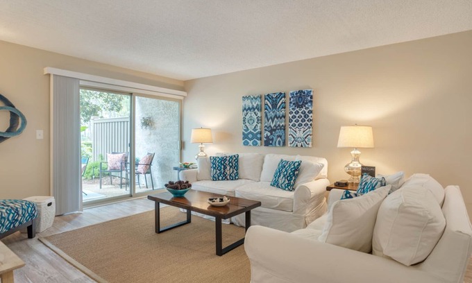 South Beach Condominio | Hermosa Bluff Villa con vista de sonido