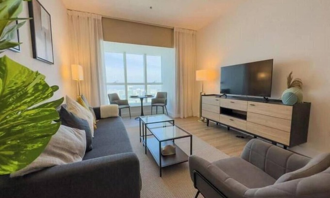 Al Sufouh Apartamento | Beautiful 1BR Apartment with Full Seaview