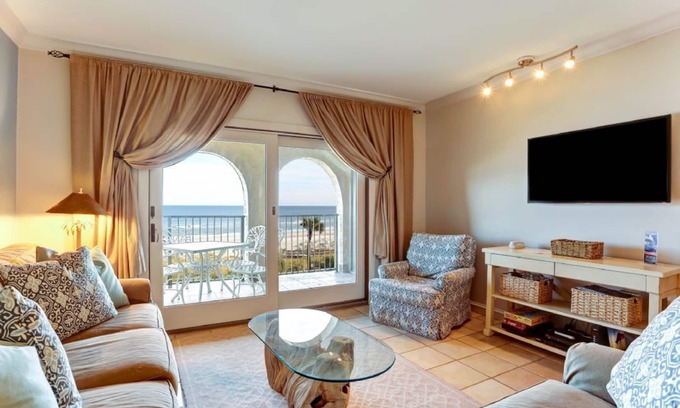 Fernandina Beach Condominio | Sea Dunes 2br / 2ba frente al mar