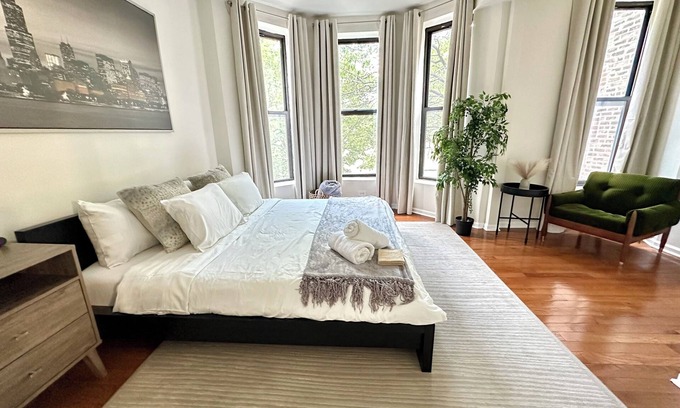 West Town Apartamento | Beautiful 2BR apartment in vibrant West Town, close to FultonMarket and Downtown