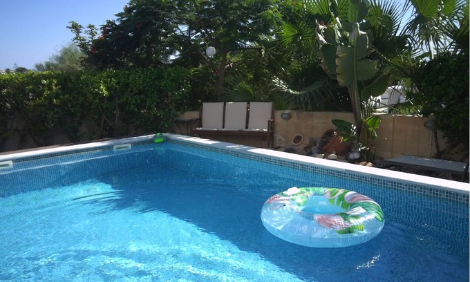 Ayia Napa Villa | Hermosa villa de 3 dormitorios a solo 7 minutos a pie del famoso Nissibeach