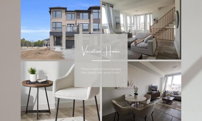 Barrie Apartamento | Beautiful, 4brd-3bthTownhome 7mins to Lakeshore