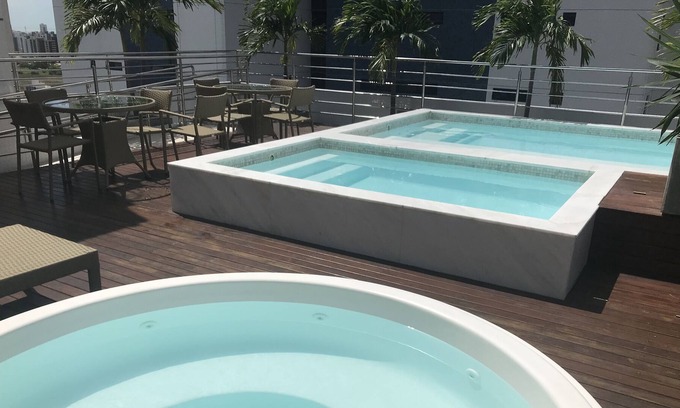 Loteamento Oceania II Apartamento | Beautiful Accommodation - Flat near Manaíra Shopping/Pet/Garage/Wi-fi, Air Cond.