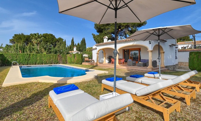 Balcon del Mar Villa | Villa bonita y confortable con piscina privada en Jávea, Costa Blanca, España para 4 personas
