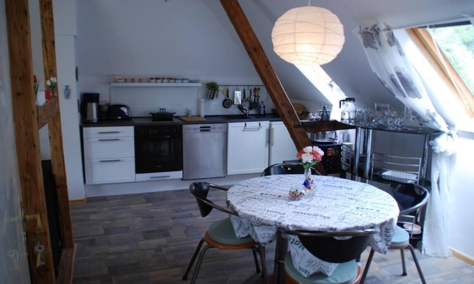 Sankt Goarshausen Apartamento | Beautiful and cozy apartment with a view of the Rhine and greenery