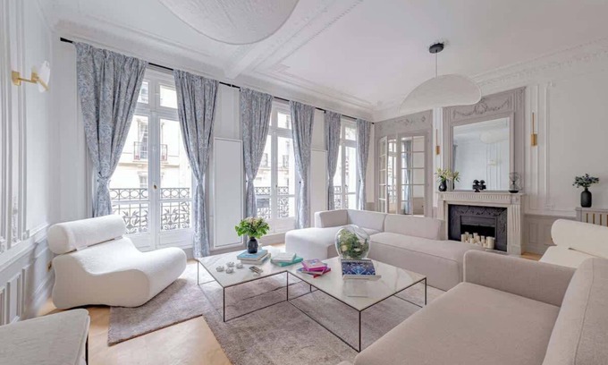 Porte-Dauphine Apartamento | Beautiful and Stylish 2 Beds in Trocadéro 16th