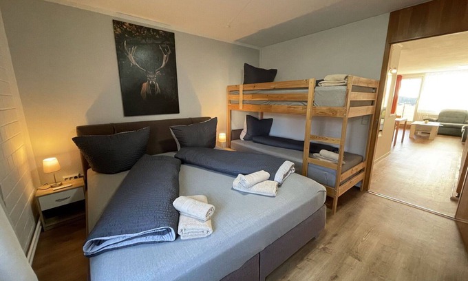 Sankt Englmar Apartamento | Hermoso apartamento para 4 personas con WIFI, piscina, TV, balcón y aparcamiento