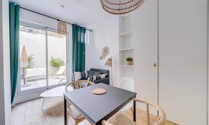 Grand Parc-Paul Doumer Apartamento | Beautiful apartment Bordeaux with terrace