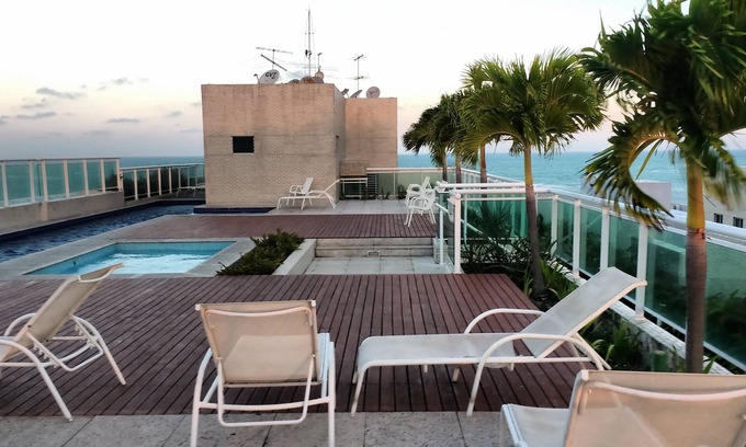 Jatiuca Apartamento | MAR LINDO APTO FRONTERA MACEIÓ