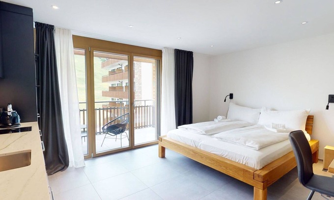 Churwalden Apartamento | Hermoso apartamento para 2 personas con TV, balcón, mascotas permitida y aparcamiento