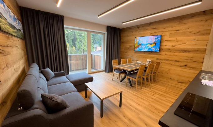 Pec pod Snezkou Apartamento | Bonito apartamento para 5 personas con WIFI, TV, balcón y vista panorámica