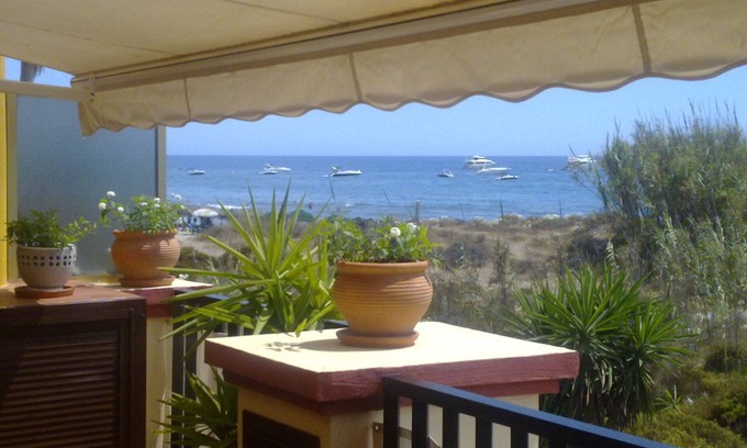 Nikki Beach Apartamento | Bonito apartamento, primerísima linea de playa con gran terraza, bonitas vistas