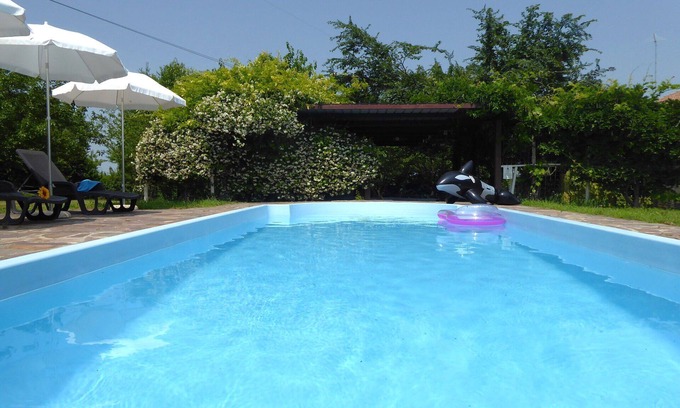 Silea Casa | Beautiful apartment in villa for 10 guests with WIFI, pool, A/C, terrace and parking