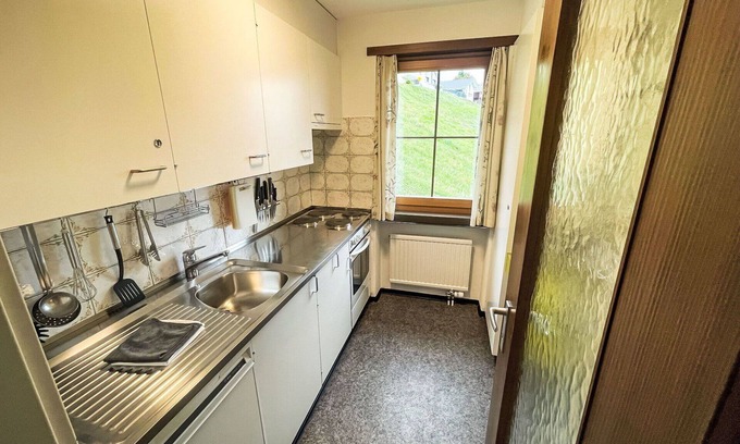 Falera Apartamento | Apartamento con WIFI, piscina, TV, balcón, mascotas permitida, vista panorámica, aparcamiento