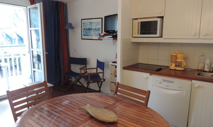 Benodet Apartamento | Precioso apartamento con piscina en el centro de Bénodet