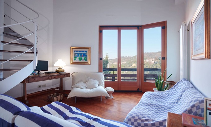 Lerici Apartamento | hermoso apartamento con impresionantes vistas del Golfo, iperaccessoriato, elegante