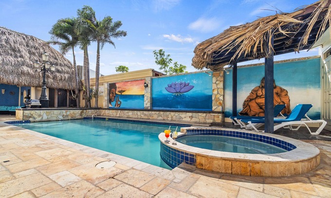 Koyari Casa | Beautiful Aruba luxury villa La Casa Piu Bella
