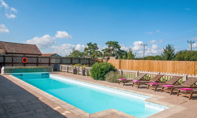 Upton Cheyney Casa | Hermosa cabaña cerca de Bath con piscina climatizada con capacidad para 17 personas