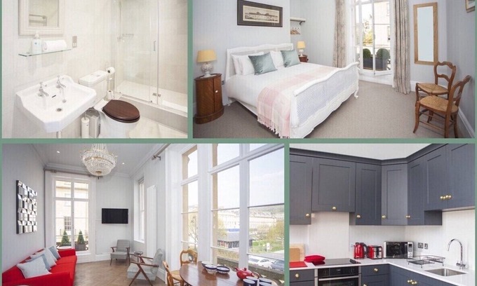 Bath City Centre Apartamento | Apartamento-Baño Privado-MSA