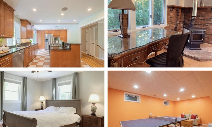 Southborough Casa | Beautiful clean Bright Quiet 4BDR 3 Bath house 1min to route 9 big yard