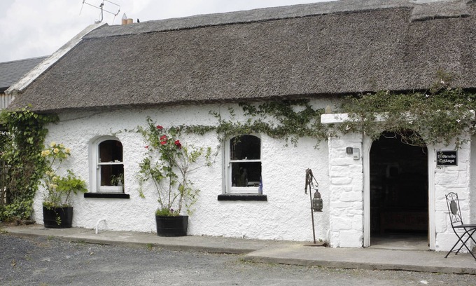 North Tipperary Cabaña | Tejado de paja lleno de arte y Atmósfera