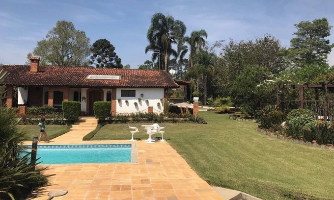 Ibiuna Casa | Beautiful country house / estate / farm in the best condominium in the region!