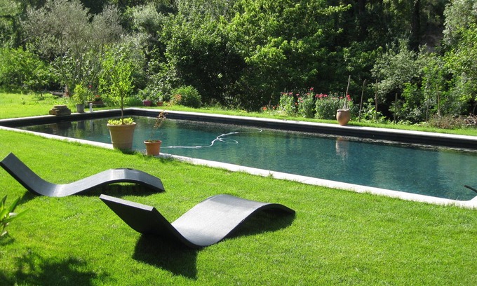 Le Tholonet Casa | Hermoso dúplex con gran piscina y parque en la casa del siglo XVIII