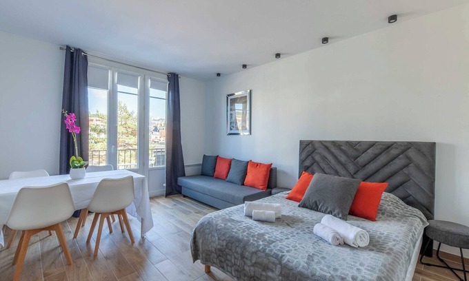Deauville Apartamento | Hermoso apartamento equipado en el centro de Deauville 4P/1BR
