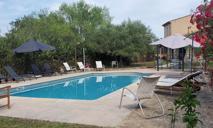 Montauroux Villa | Hermosa villa de la familia, ideal para el descanso y la tranquilidad.