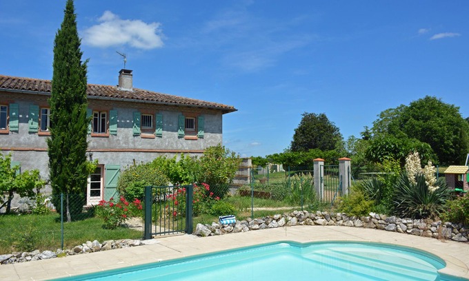 Empeaux Otro | Hermosa casa de campo con piscina, a 35 minutos al oeste de Toulouse, para familias,