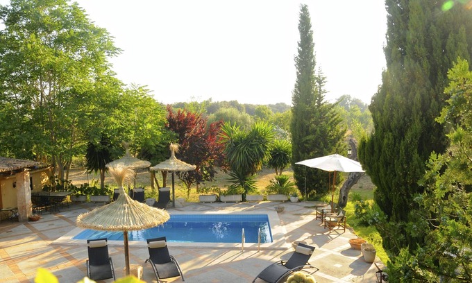 Costitx Casa | Hermosa finca con piscina y cocina de verano que no deja nada que desear.