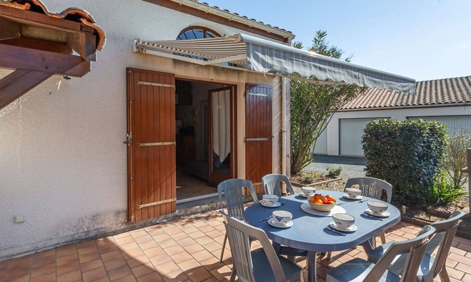 Meschers-sur-Gironde Casa | Preciosa casa de vacaciones con WIFI, TV, terraza, mascotas permitida y aparcamiento