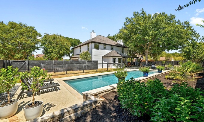 Austin Casa | Beautiful Gated Home with Pool!