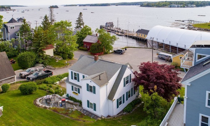Boothbay Harbor Casa | Hermosa casa en el puerto con vista al mar