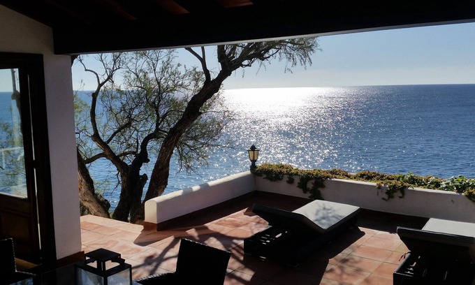 Porto Cristo Novo Casa | hermosa casa de vacaciones 1. Frente al mar frente al mar, hermosas vistas al mar u casa de huéspedes