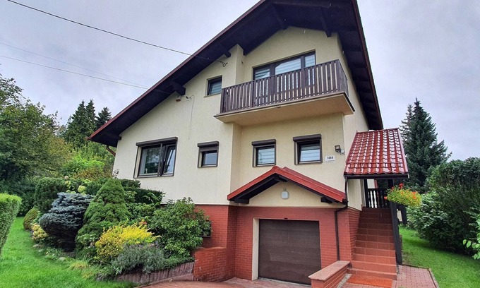 gmina Buczkowice Casa | Elegante casa de vacaciones en Buczkowice con vistas