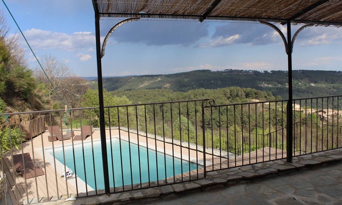 Chassiers Casa | Hermosa casa de vacaciones con impresionantes vistas del Mont Ventoux