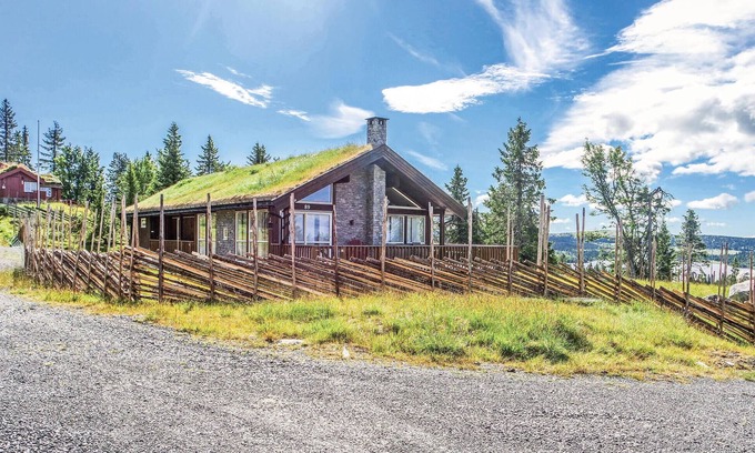 Sjusjoen Casa | Hermosa casa en Sjusjøen con sauna