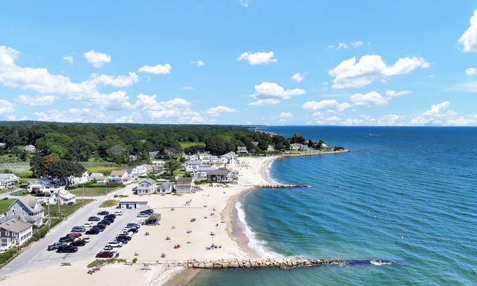 Old Lyme Cabaña | Beautiful home located at White Sand Beach, Old Lyme, Ct