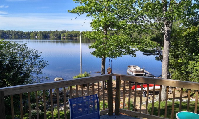 Alton Bay Casa | Hermosa casa en Sunset Lake, Alton. Minutos a Winnipesaukee. ¡Playa privada!