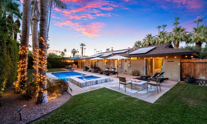 Palm Springs Casa | Beautiful Home Private Pool and Yard South Palm Springs